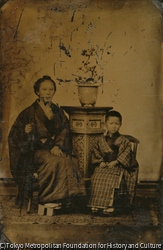 作品画像:女性と子供