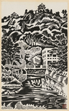 作品画像：松山城［『郷土風趣』より］