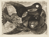 作品画像：鳥と果実