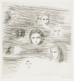 作品画像:「しんきろうの国の人々」挿画