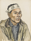 作品画像：［闘う日鋼室蘭の労働者］