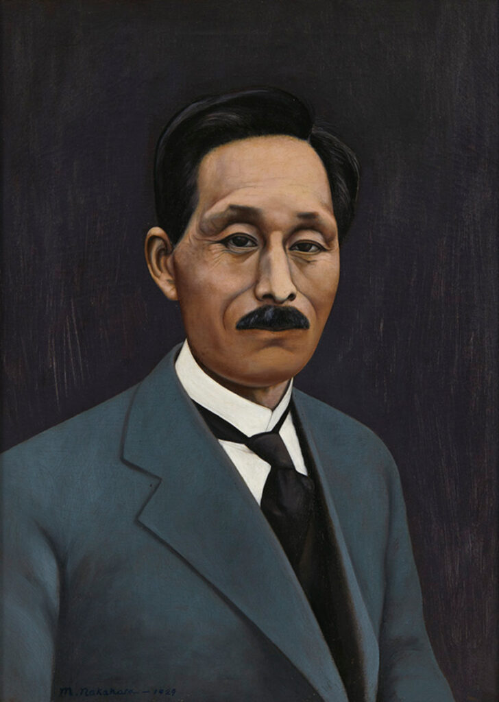 作品画像:二村領次郎博士像