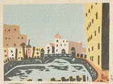 作品画像：京橋［『新東京百景』より］