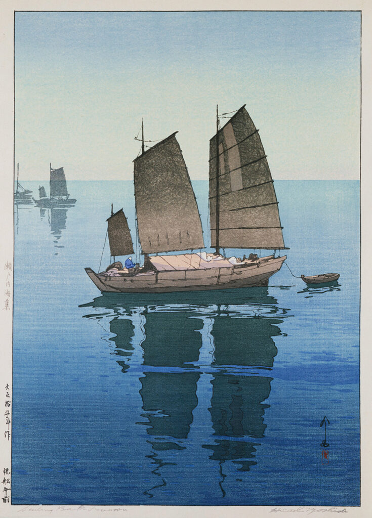 作品画像:帆船 午前