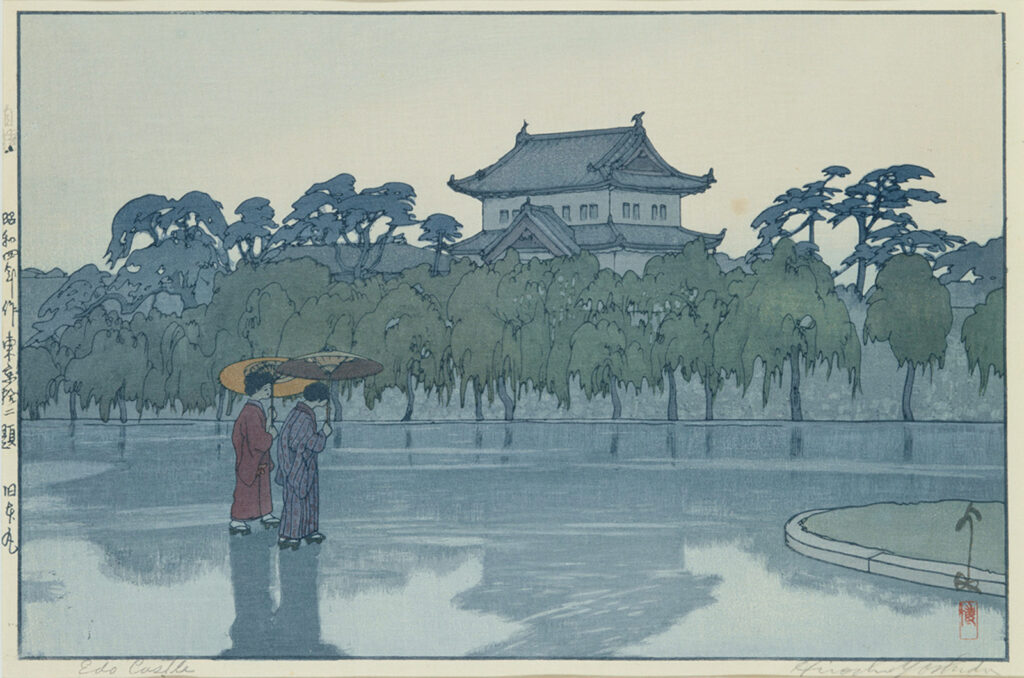 作品画像：旧本丸［『東京拾二題』より］