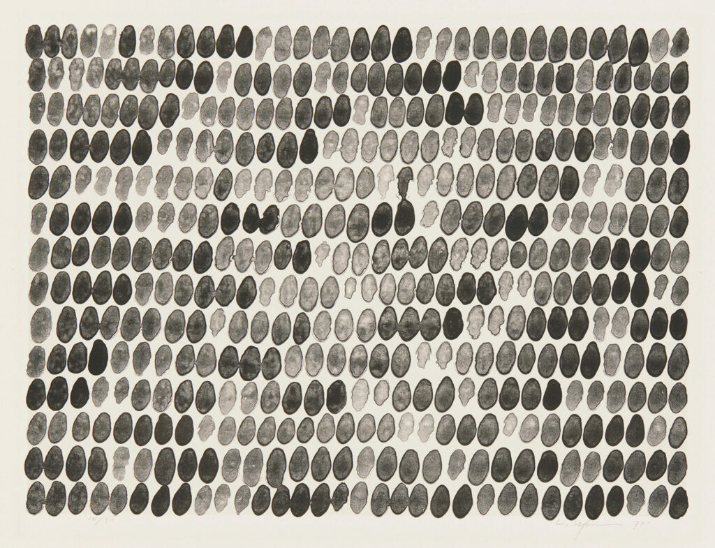 作品画像：点より(1)［『点より・線より』より］