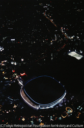 作品画像:夜の東京ドーム