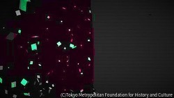 作品画像:無対象空間/紙吹雪