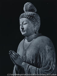 作品画像:東大寺法華堂 月光菩薩像