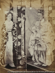作品画像:大君とその妻の絵