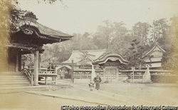 作品画像：中庭、藤沢の寺