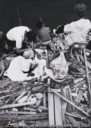 作品画像:江戸前のハゼ釣り 東京 晴海