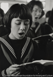 作品画像:石坂洋次郎『若い人』モデルといわれる遺愛女学校にて