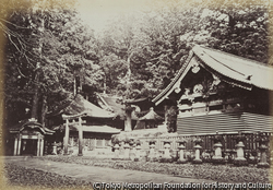 作品画像:日光の寺(日光東照宮)