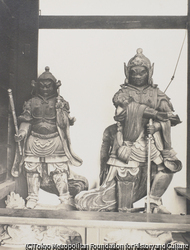 作品画像:西大寺 四天王像 多聞 持國