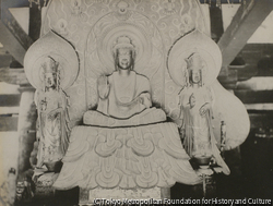作品画像:法隆寺 釈迦・薬王・薬上像
