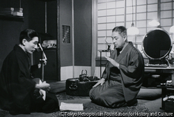 作品画像:六代目尾上菊五郎・楽屋にて