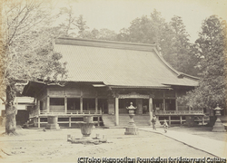 作品画像:東海道沿いの藤沢の寺