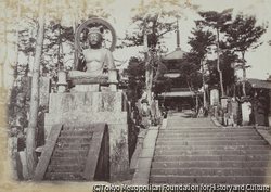 作品画像:仏像と塔、京都