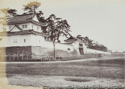作品画像:京都の城