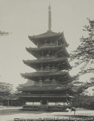 作品画像：法隆寺 五重塔