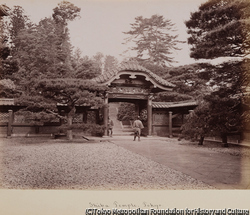 作品画像:芝の寺(増上寺)、東京