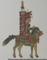 作品画像:中国の影絵人形