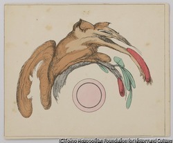 作品画像:円筒アナモルフォーズ