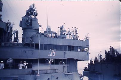 作品画像:降伏文書調印式が行なわれたミズーリ艦上