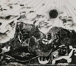作品画像：フォトグラム （太陽のクリシェ・ヴェール）