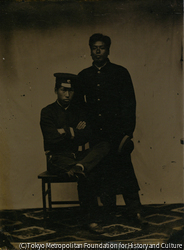 作品画像:水戸之士 板橋直虎、岡山之士 萩野末吉