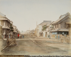 作品画像:横浜 本町通り