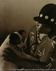 作品画像:(犬と女)