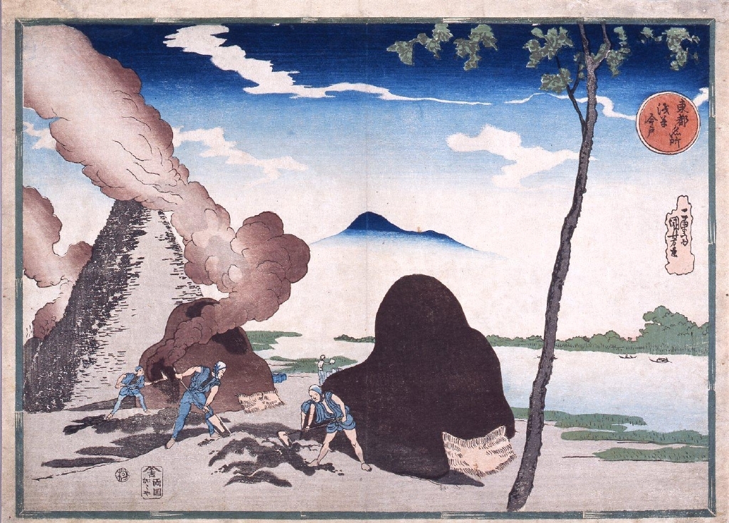作品画像:東都名所 浅草今戸