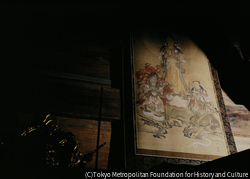 作品画像:羽黒三所大権現絵図 黄金堂