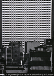 作品画像:霞が関ビルと新幹線 東京