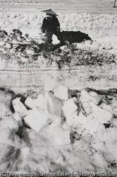 作品画像:消雪作業
