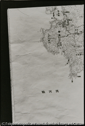 作品画像:等倍率による・地図