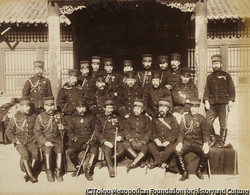 作品画像：第二軍將校ノ一部