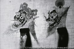 作品画像:影絵芝居 満州・奉天(瀋陽)