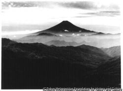 作品画像：夕富士 大菩薩峠より