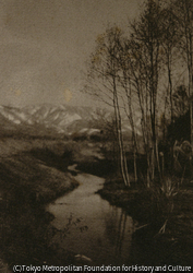 作品画像：伊吹山麓・小川