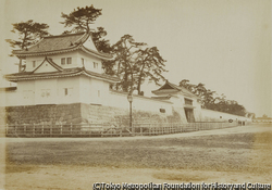 作品画像:京都の城