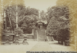 作品画像：江戸芝の寺院