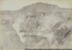 作品画像:富士山の火口