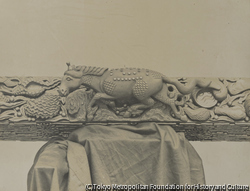 作品画像:八坂神社 虹梁金物貝盡海馬