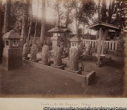 作品画像:四十七士の墓(泉岳寺)、東京