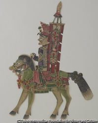 作品画像:中国の影絵人形