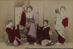 作品画像:(四人の踊る女性)