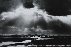 作品画像:雪雲(淀川)